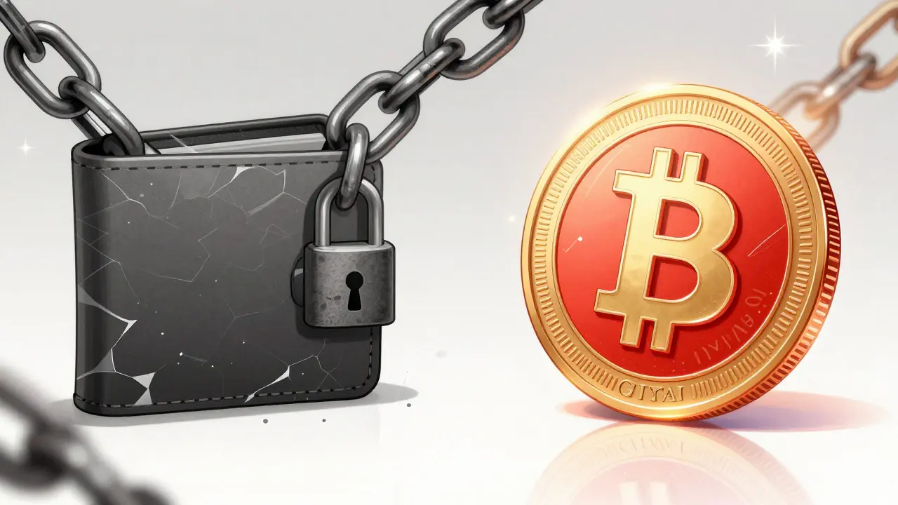 Comparison of a locked crypto wallet and a glowing digital yuan coin in shoujo manga style