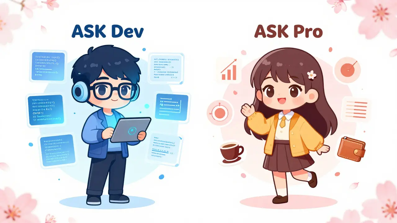 Two anime AI agents: coder and life coach