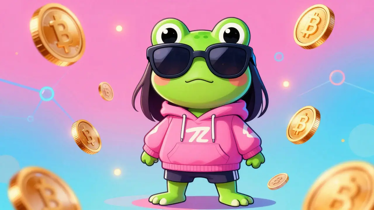 What Is APU GURL (APUGURL)? The Female Frog Meme Coin Explained